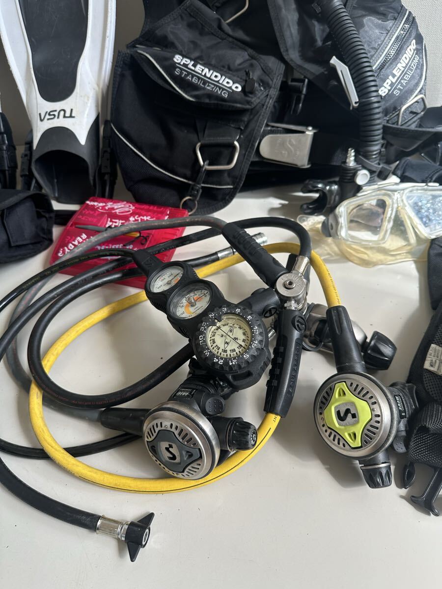 Scuba pro スキューバプロモデル チタンレギュセット MK25T S600T 
