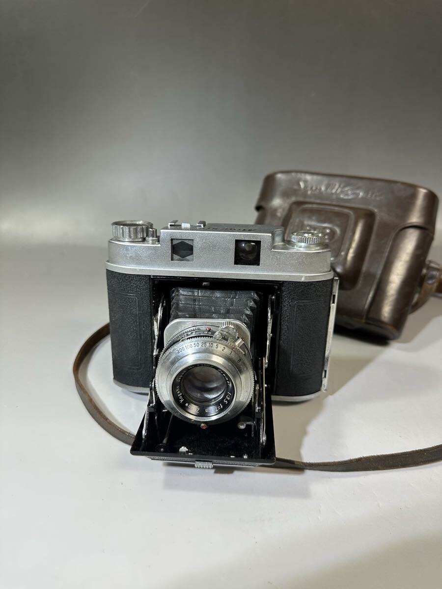 希少！TAKANE OPT. MINE SIX IIIS 蛇腹カメラ ZUNOW ZUMINOR 75mm F3.5 革ケース付き