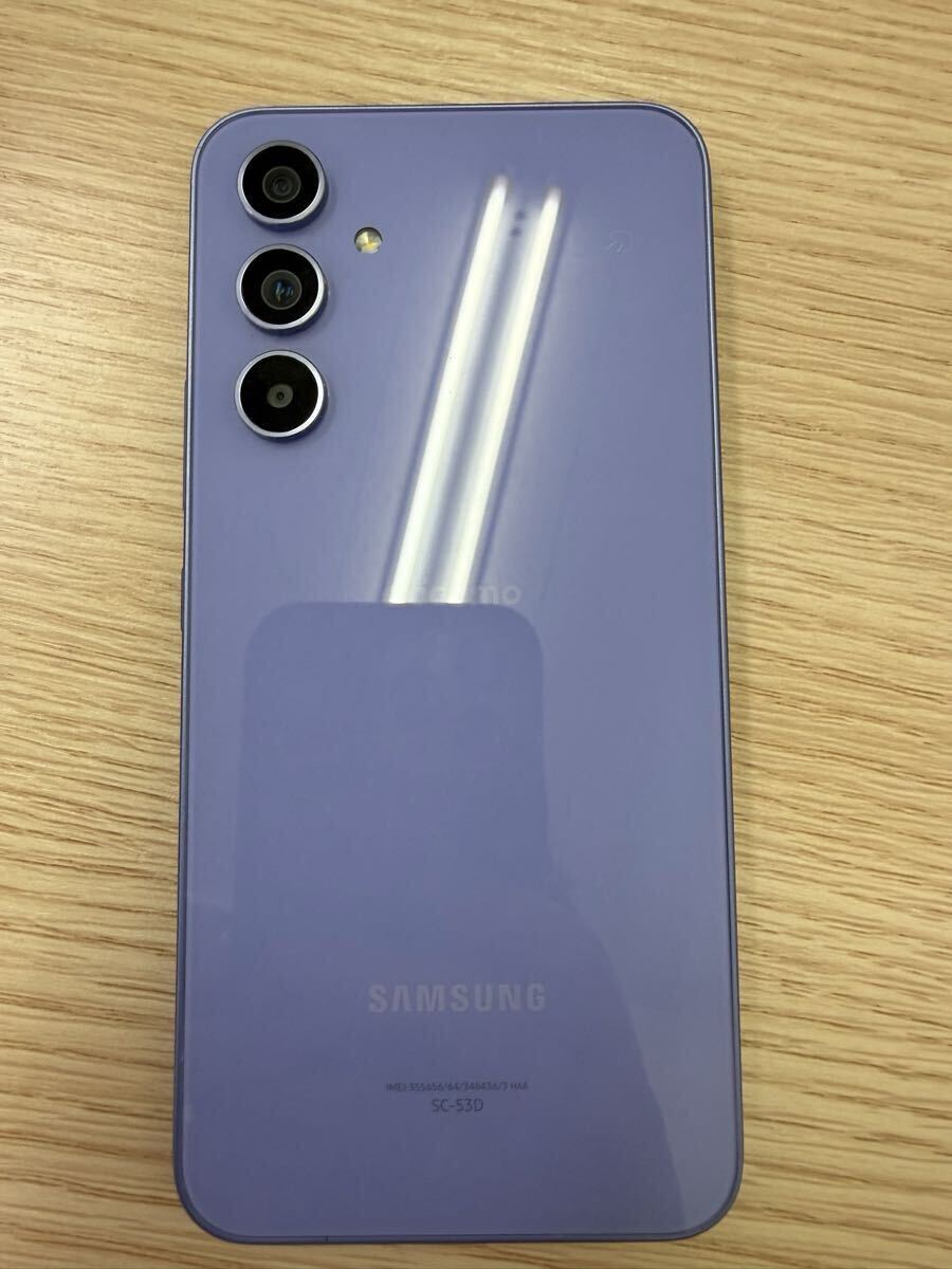 Samsung Galaxy A54 5G SC-53D パープル 初期化済み 本体のみ 