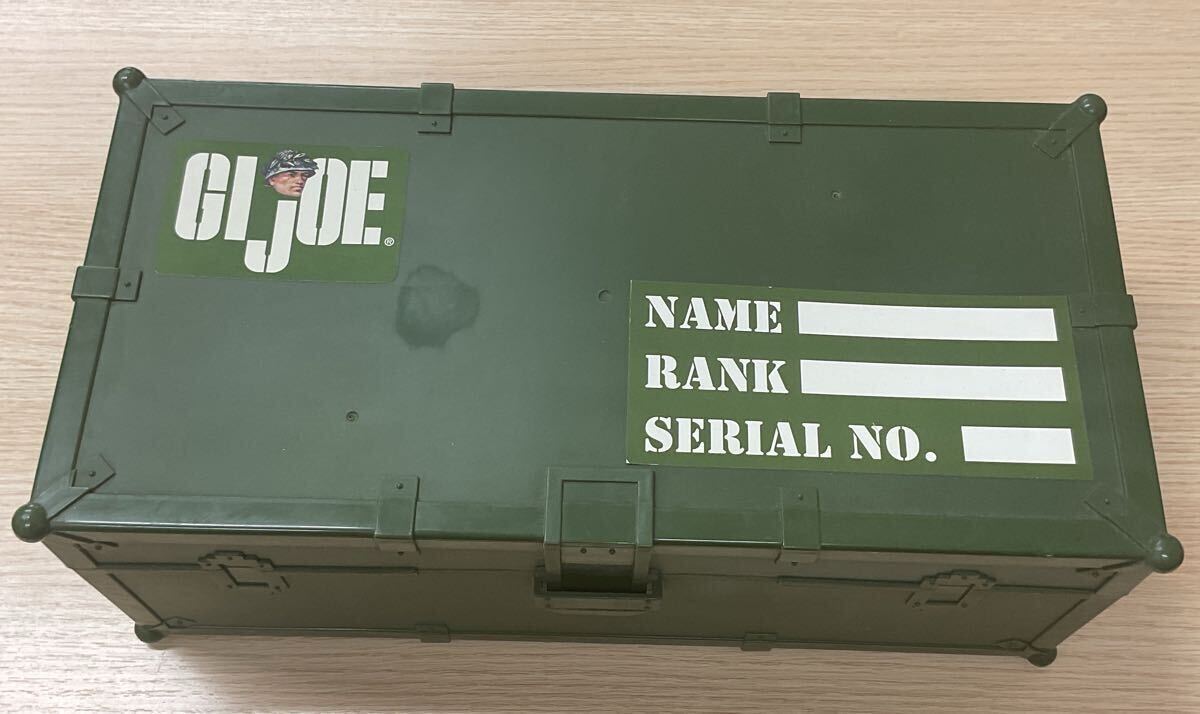 ★G.I.JOE G.I.ジョー ミリタリー フィギュア 収納ボックス付き 装備品★