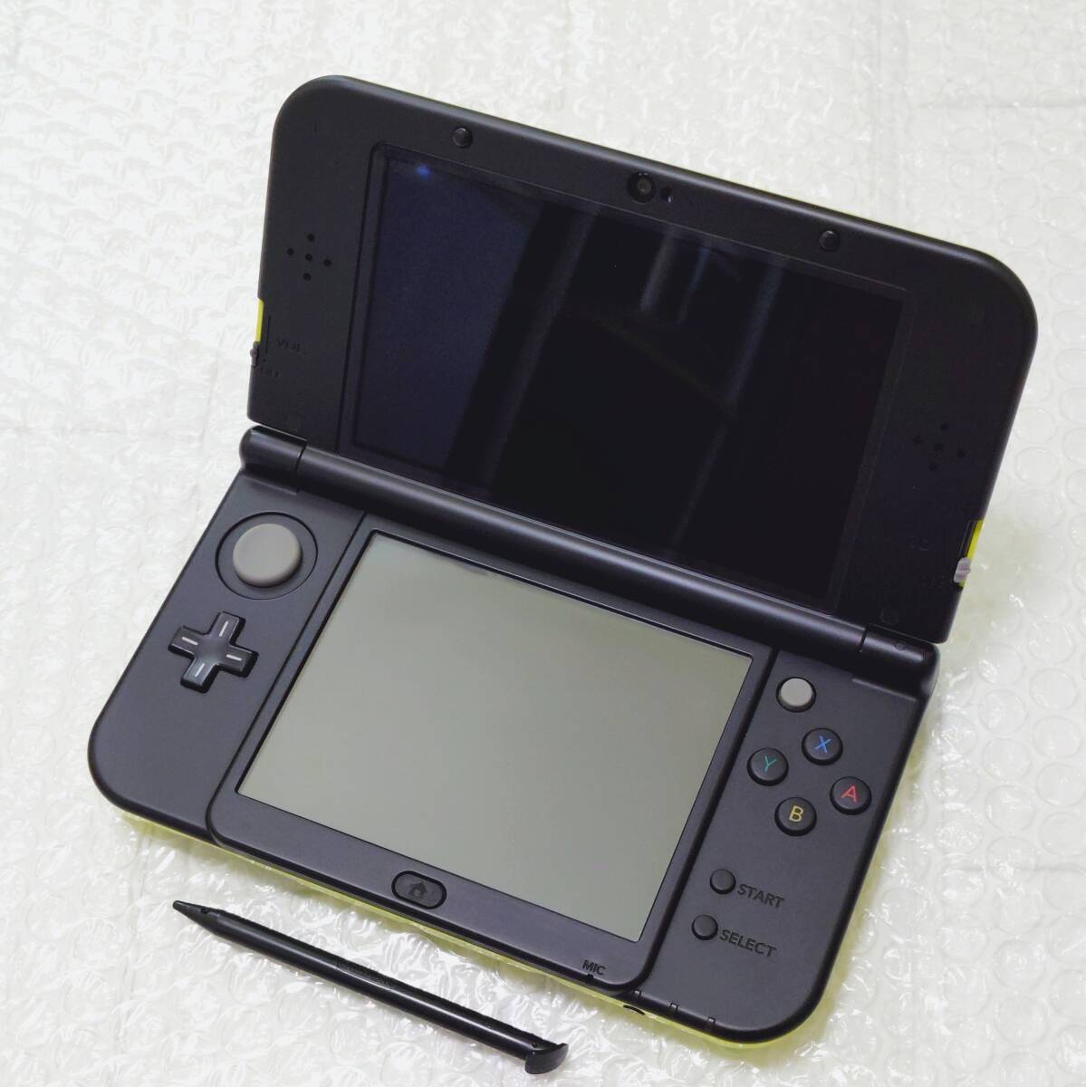 ◇美品 IPS液晶 New ニンテンドー 3DS LL ライムブラック / New Nintendo 3DS LL 本体のみ 日曜終了