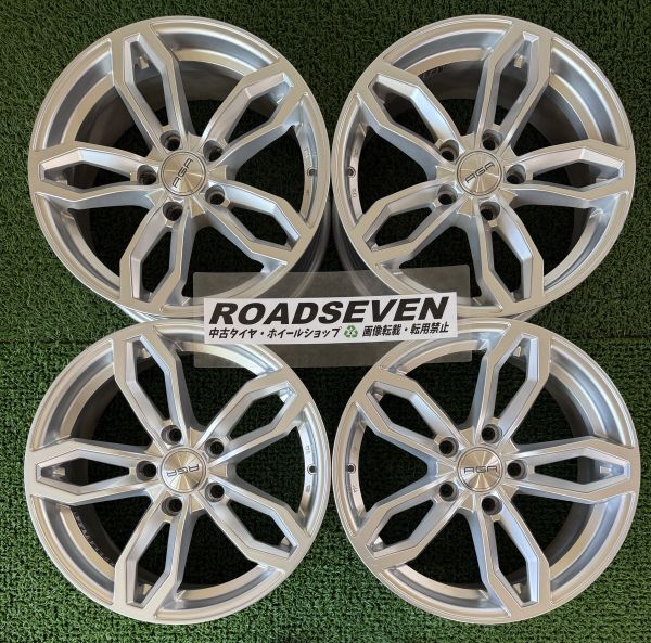 ◆AGA Welt ◆17×7.5J +37 PCD120(5H) ハブ径:約73mm 4本Set 中古アルミ ◆劣化/塗装剥げ/傷等有 ◆送料無料(一部地域を除く)