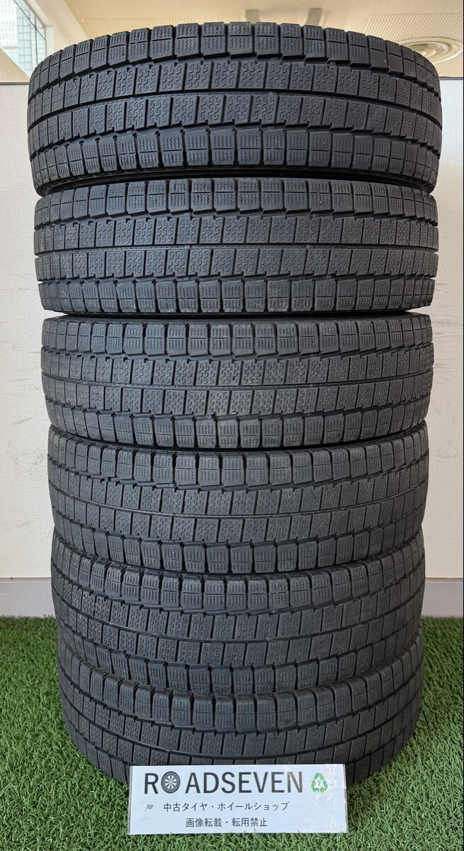 ◆195/75R15 109/107N LT 2024年製 ◆DUNLOP WINTER MAXX LV01 for LT 残り溝:約7.7mm〜8.6mm 6本Set 冬用 ◆送料無料/一部地域除く