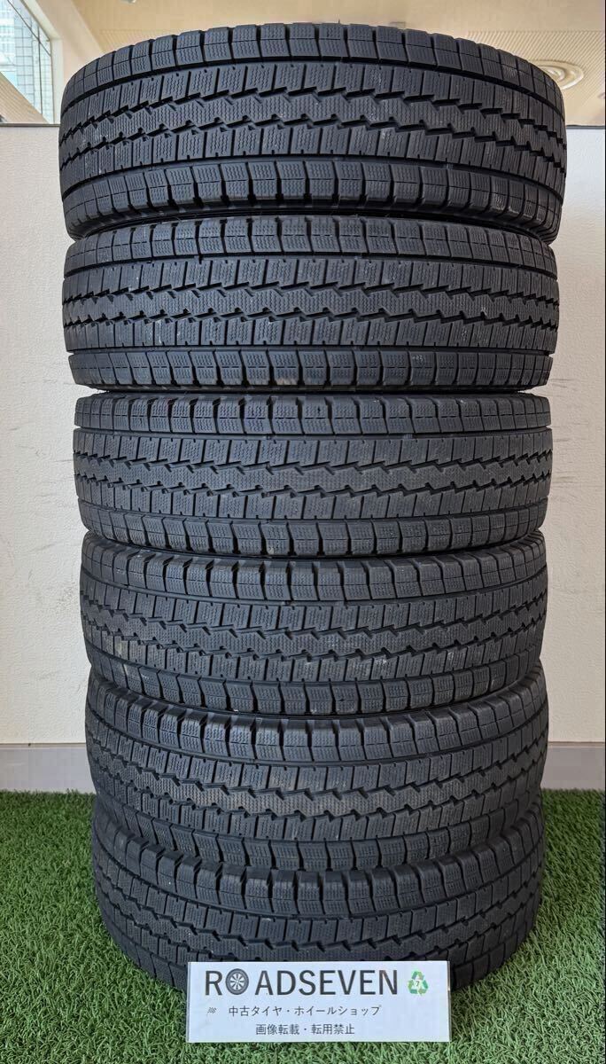 ◆195/75R15 109/107L LT 2022年製 ◆DUNLOP WINTER MAXX LT03 残り溝:約8.5mm〜10.1mm 6本Set 冬用 ◆送料無料/一部地域除く