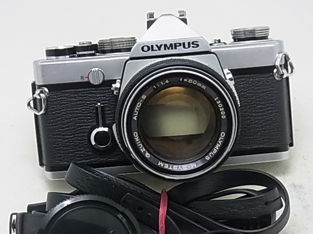 ☆OLYMPUS M-1+MシステムGズイコーオートS50mmF1.4(ボディ及びレンズ共に点検整備清掃済み！プリズム交換対策済み！米谷美久設計）☆