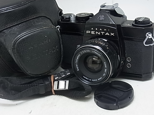 ☆ PENTAX SL(BL)＋スーパータクマー35mmF3.5(ボディ及びレンズ共に点検整備清掃済み！現状、問題無し！）☆