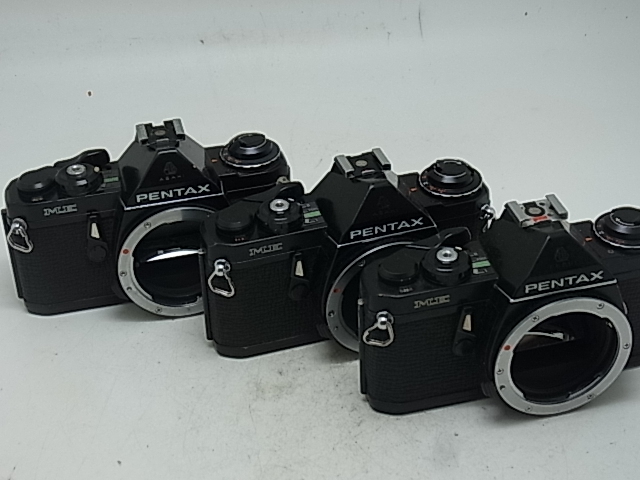 ☆ PENTAX ME BL ジャンク3台（現状、不調です！）☆