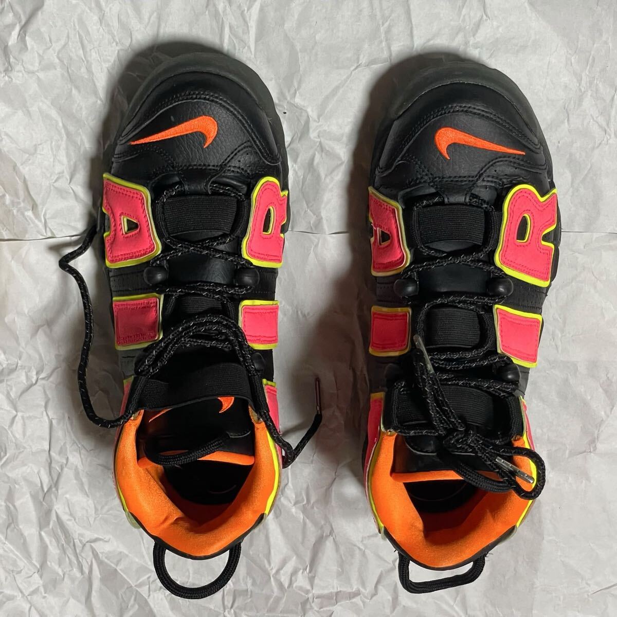 ナイキ スニーカー エア モアテン ナイキエアモアアップテンポ NIKE MORE UPTEMPO メンズ シューズ 【26.5㎝ / 917593-002 / ベトナム】