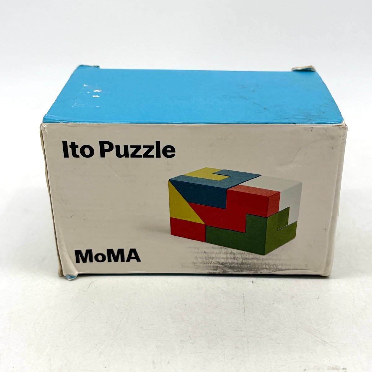 【80】MoMA Ito Puzzle Ito 5－Piece Wood パズル 木製 おもちゃ 長期保管品 未使用品 現状品