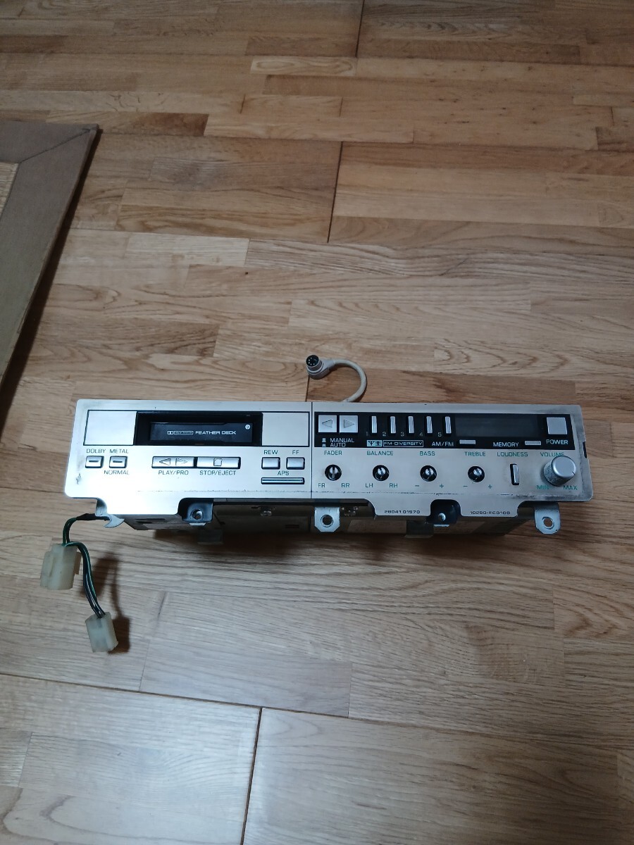 スカイライン R30 純正オーディオ カセットデッキ