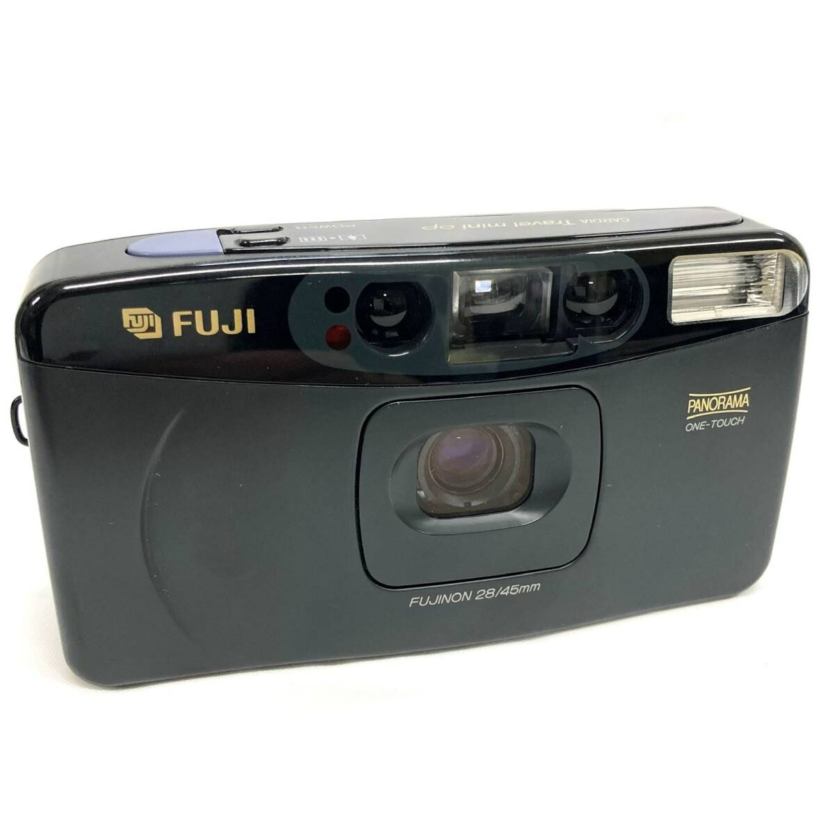 1円～ 6TS10460726 FUJI 富士フィルム CARDIA Travel mini OP カルディア コンパクト フィルムカメラ 撮影機器 通電動作未確認 現状品