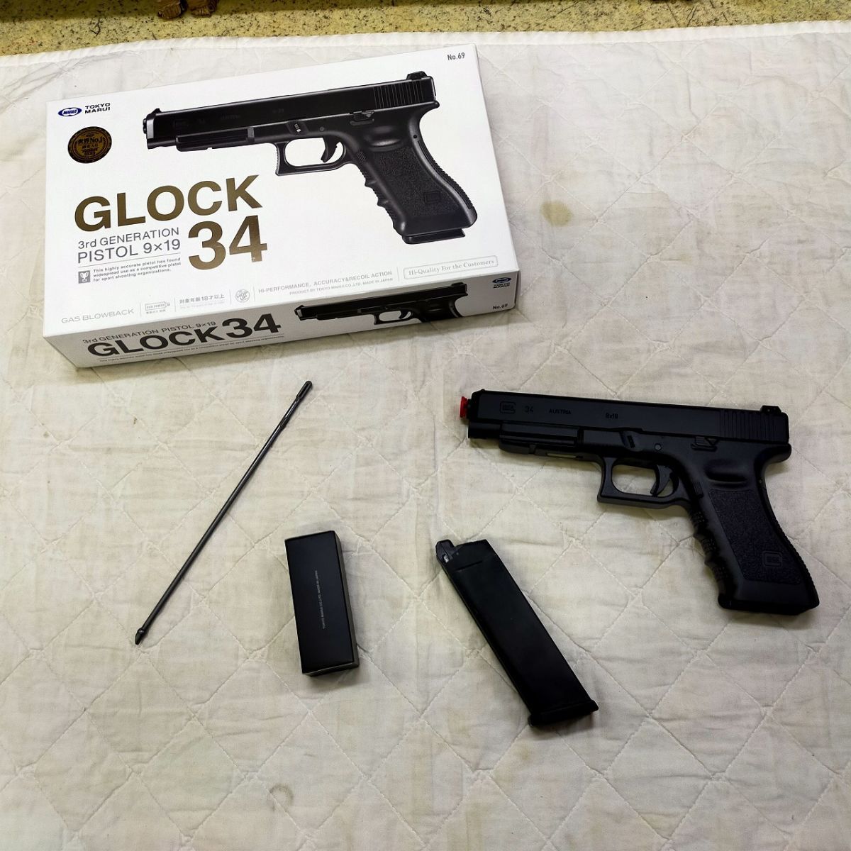 Ffg_01A_0511_[AIR_GUN]東京マルイ GLOCK34 18歳以上 ガスブローバック ※日本製 ASGKマーク有