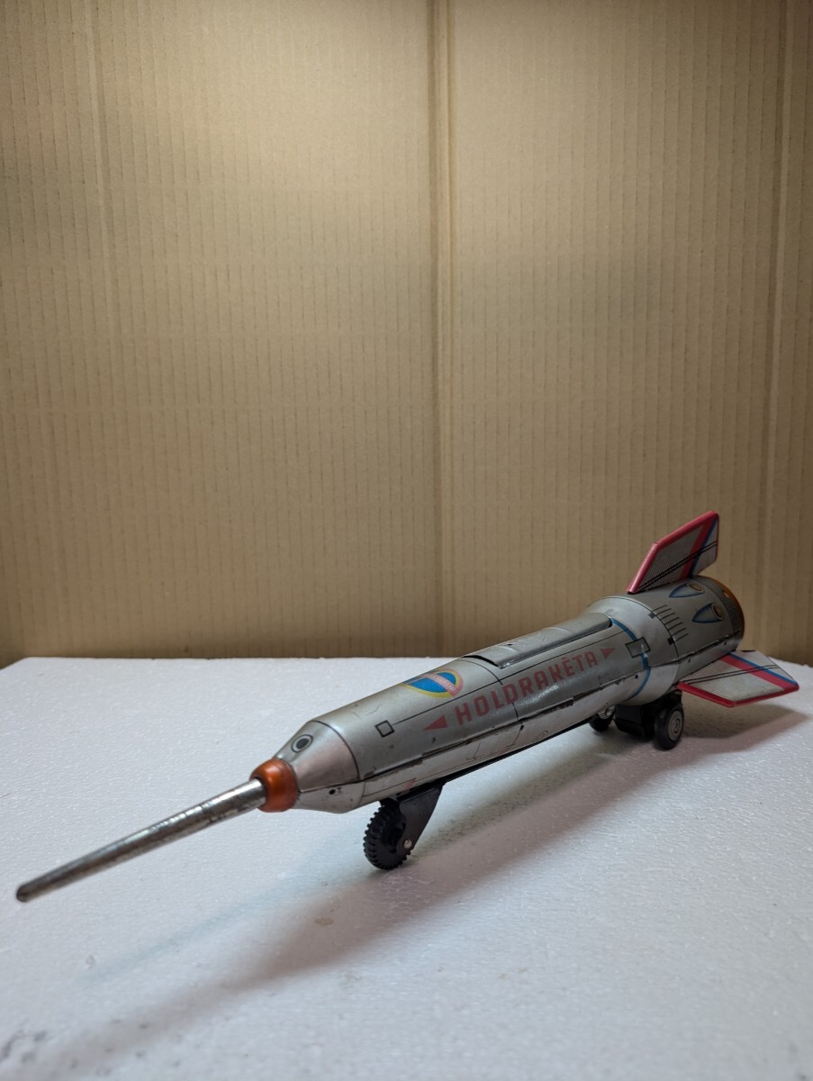 アンティーク ヴィンテージ HOLDRAKETA ロケット ブリキ玩具 ブリキロケット スペースロケット ROCKET