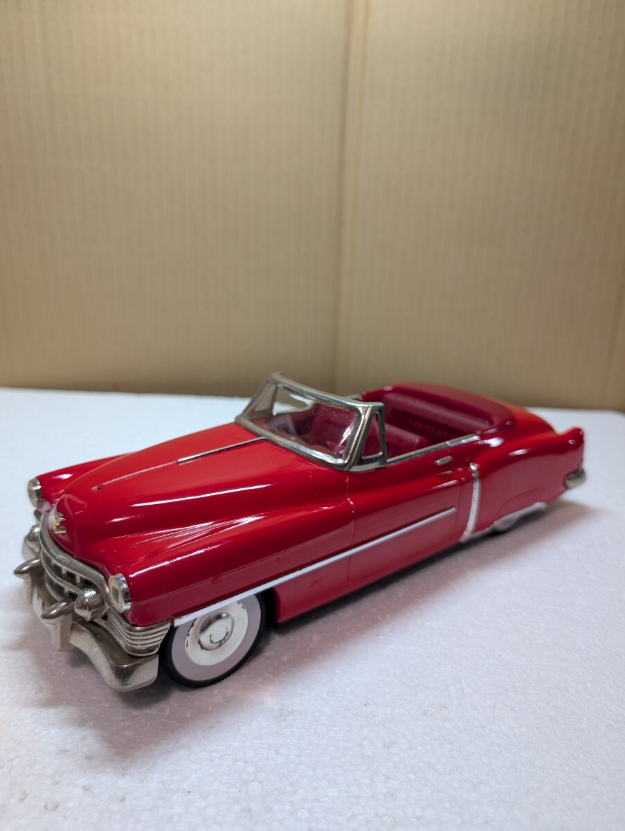 1980年代 当時物 ブリキ製 フリクションカー1950年代 キャデラック オープン フィフティーズ 50s Cadillac MADE IN JAPAN 現状品 