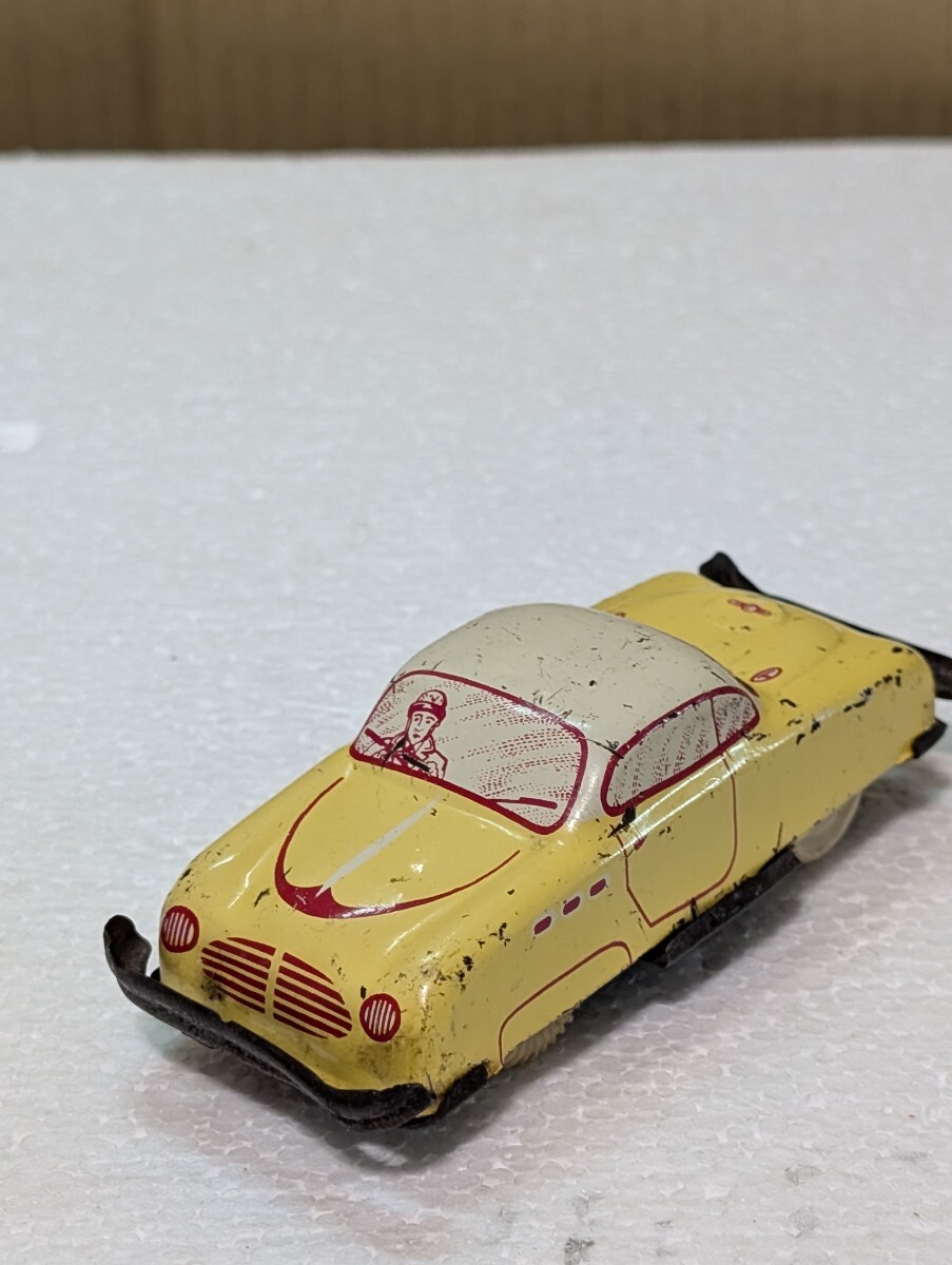 当時物 ブリキ自動車 ブリキ玩具 FRANCE フランス製 Karmann Ghia？ カルマンギア ？ MADEINFRANCE 