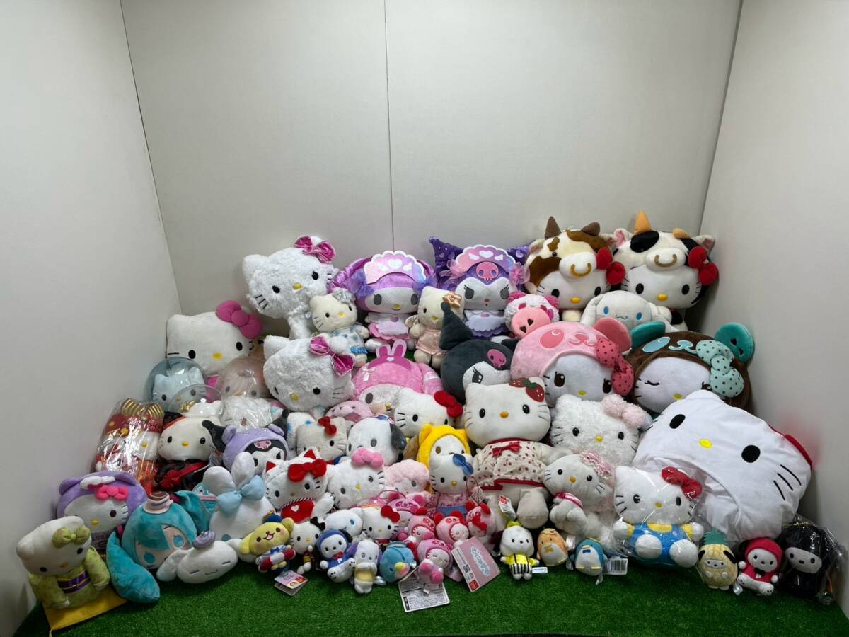 ＊20 サンリオ ぬいぐるみ まとめ売り キティ マイメロ クロミ シナモン 初音ミク ポチャッコ プライズ品 宇宙服 ストラップ チャーミー 16