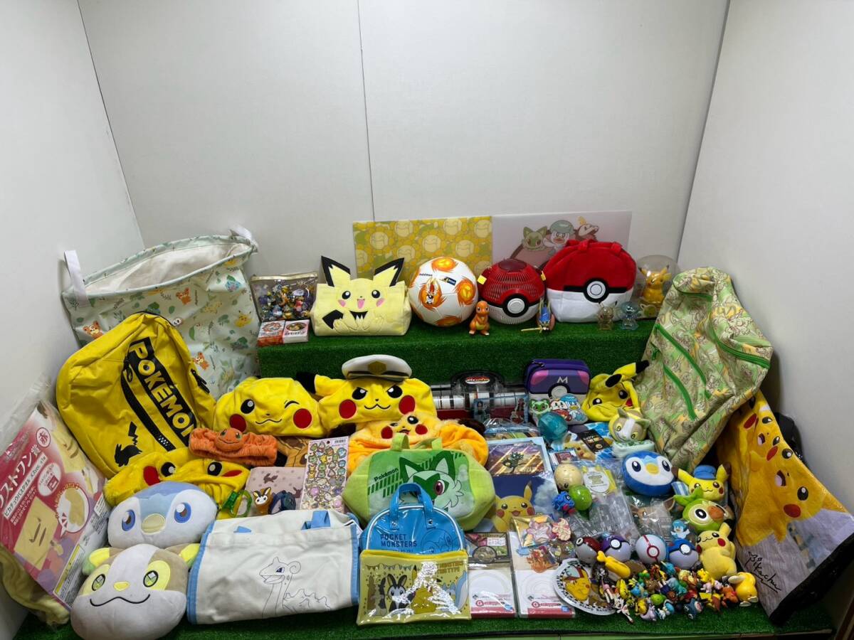 ＊22 ポケモン 雑貨 まとめ売り グッズ バッグ フィギュア ストラップ ガチャ ラストワン 文具 キーホルダー シール ピカチュウ 140