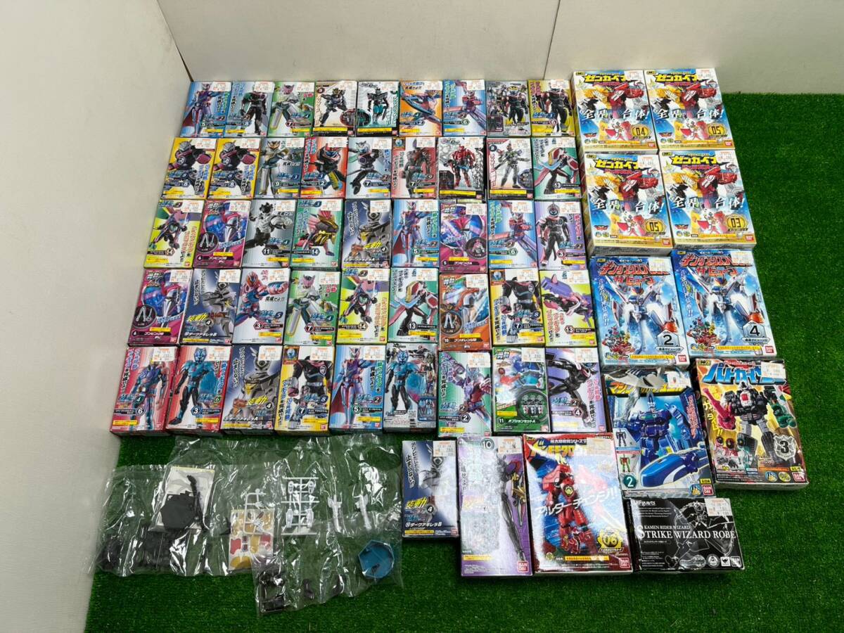＊27 ジャンク 戦隊 おもちゃ まとめ売り フィギュア プラモ 食玩 仮面ライダー ゼンカイオー 魔進合体 開封品 ミニプラ SHFiguarts 140