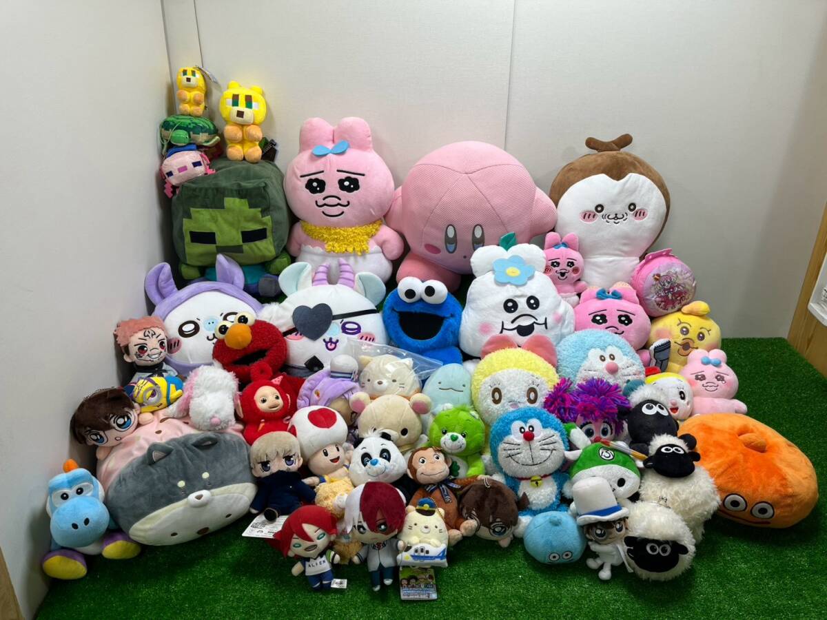 ＊36 ゆるキャラ ぬいぐるみ まとめ売 ちいかわ すみっコ おぱんちゅ マイクラ ドラえもん 呪術 コナン ヨッシー テレタビーズ ドラクエ 16