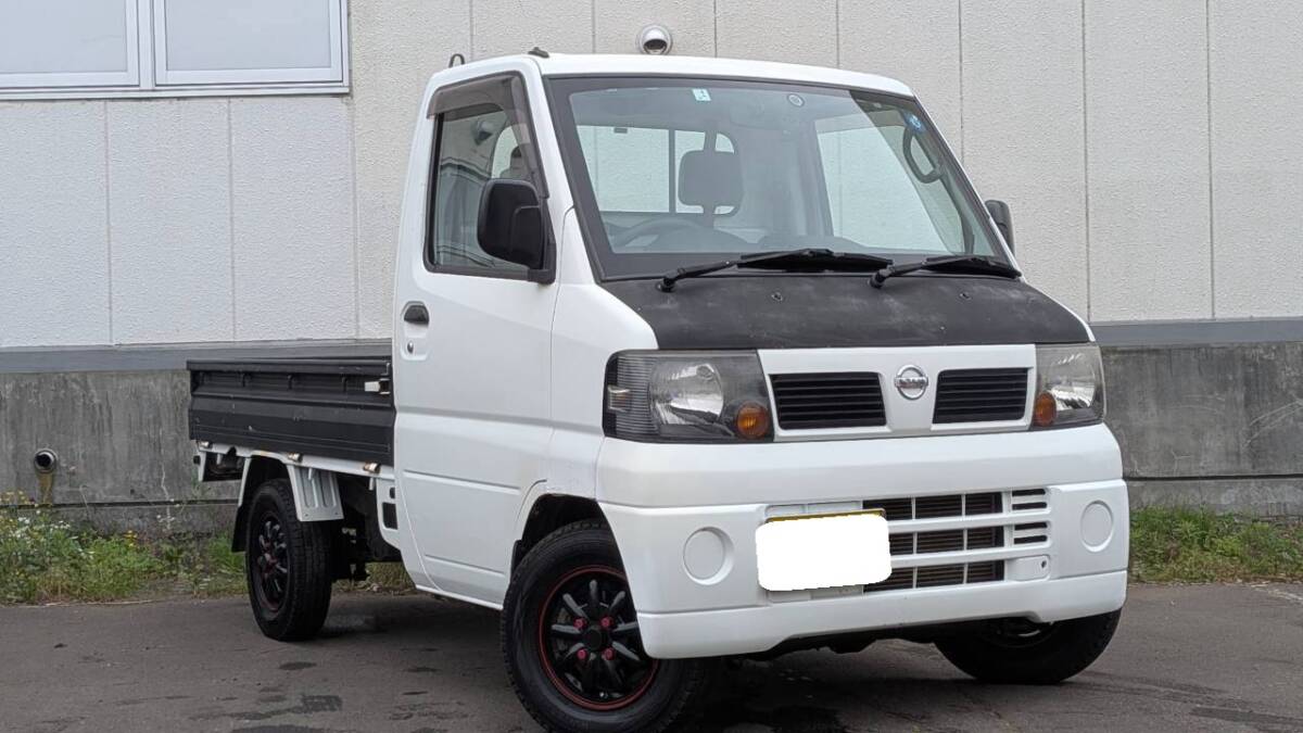 釧路発☆H24年！日産　クリッパートラック！エアコンパワステ！軽トラ！グレード　三方開SD！GBD-U72T！車検：R10/1/18！ドラレコ！現状！