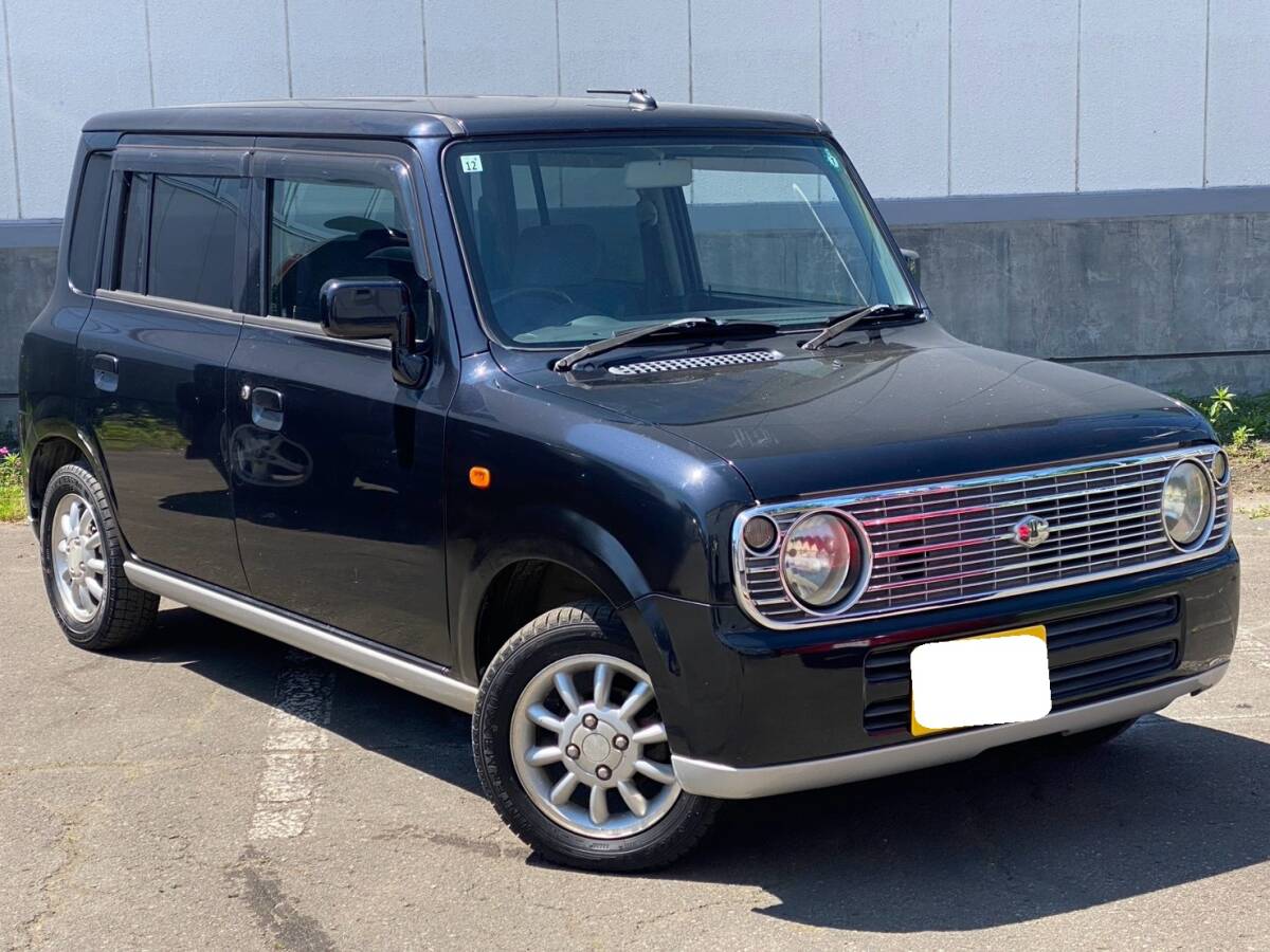 釧路発☆H19年！スズキ　アルトラパン！グレード　L！ABA-HE21S！車検：R8/12/29！エンジン始動確認済み！現状！