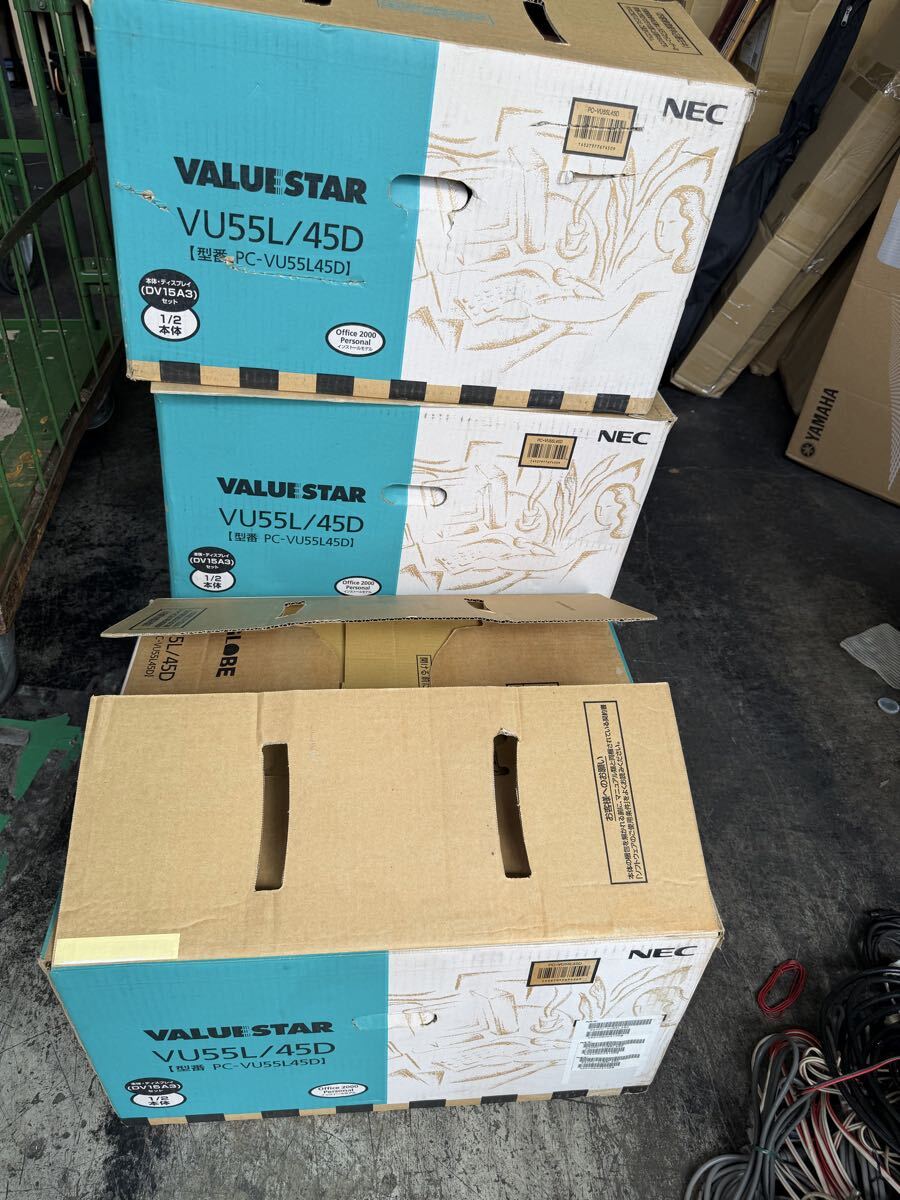 【未使用・元箱付】NEC VALUESTAR VU55L/45D PC-VU55L45D デスクトップPC 3台セット 現状渡し