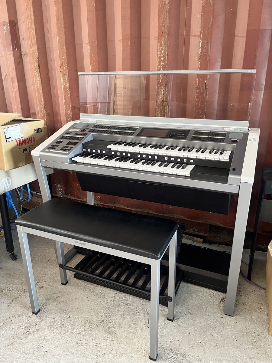 楽器 YAMAHA ヤマハ Electone STAGEA エレクトーン ELS-02C 専用椅子付き 現状品 (SG1081)