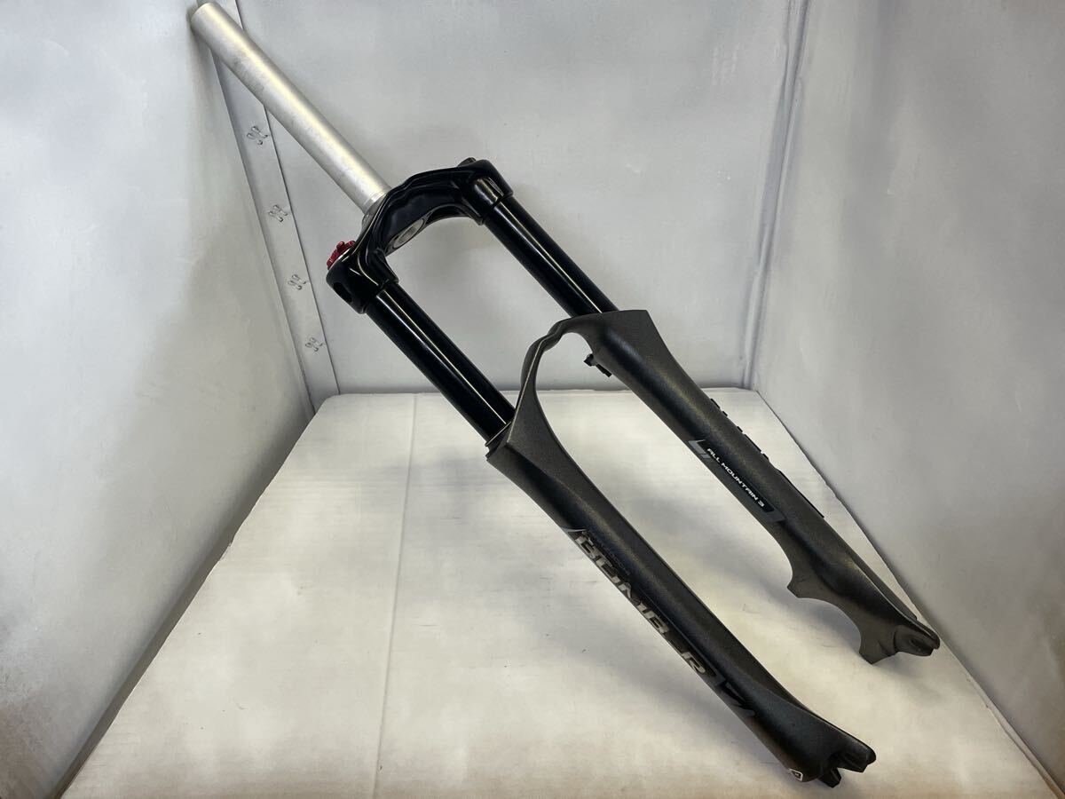 中古品 MARZOCCHI Bomber All Mountain 3 Air/TST2 26” OS Ahead Suspension Fork 140mmStroke 9mm軸/100mmOLD 2007MY 箱、説明書無し