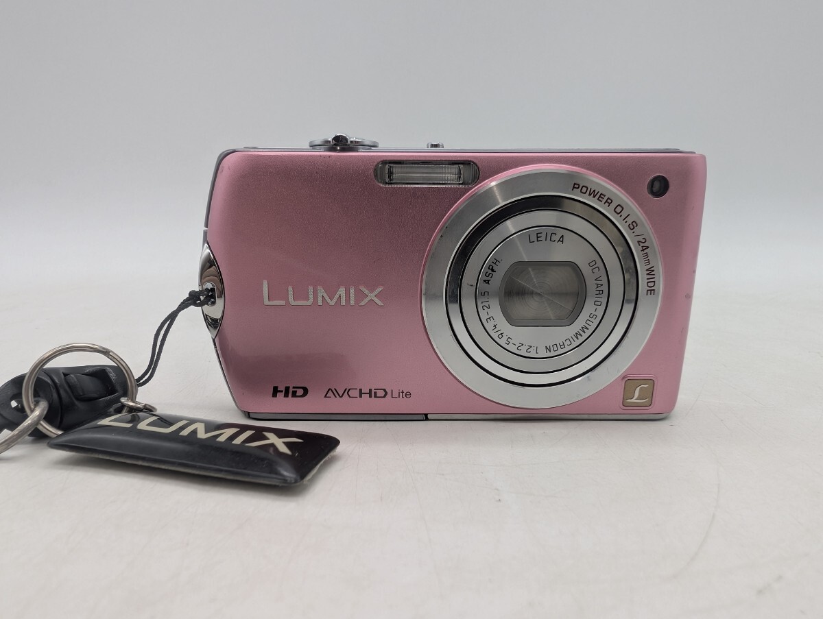 送料無料 Panasonic LUMIX パナソニック ルミックス DMC-FX70 1:2.2-5.9/4.3-21.5 コンパクトデジタルカメラ デジカメ カメラ ピンク PINK