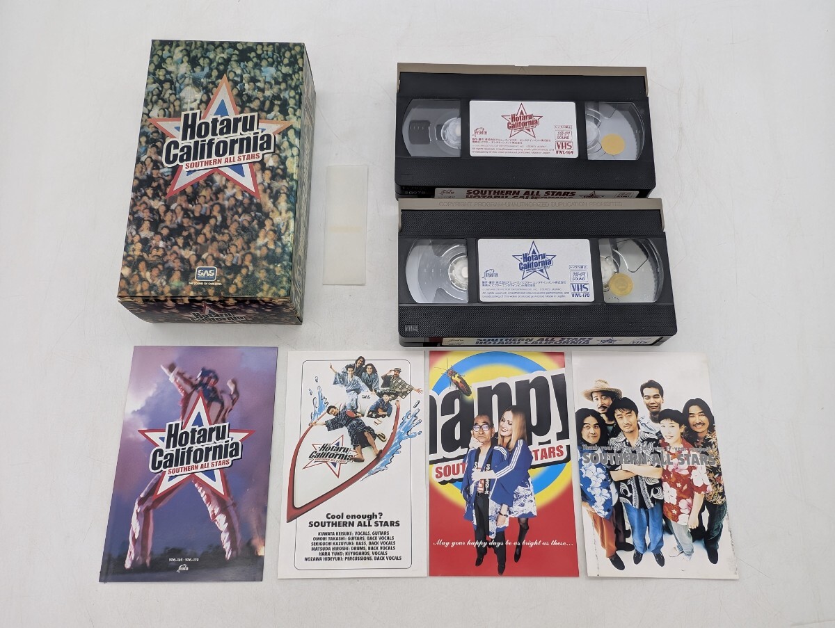 送料無料 ポストカード付き サザンオールスターズ「HOTARU CALIFORNIA」（VHS ソフト）Southern All Stars
