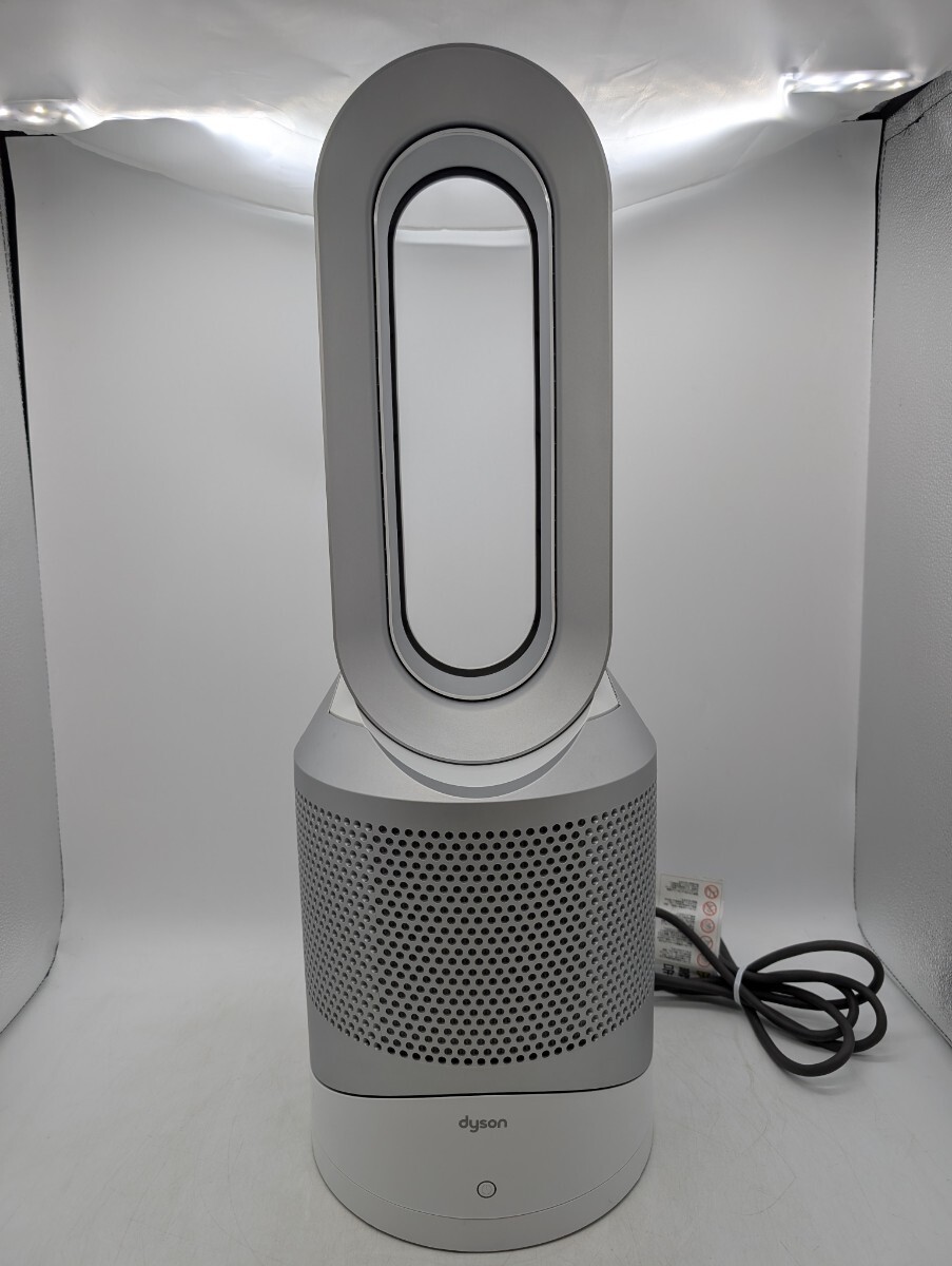 送料無料 動作品 ダイソン Dyson Pure Hot + Cool Link HP03 空気清浄機能付ファンヒーター リモコン ピュアホット+クールリンク シルバー