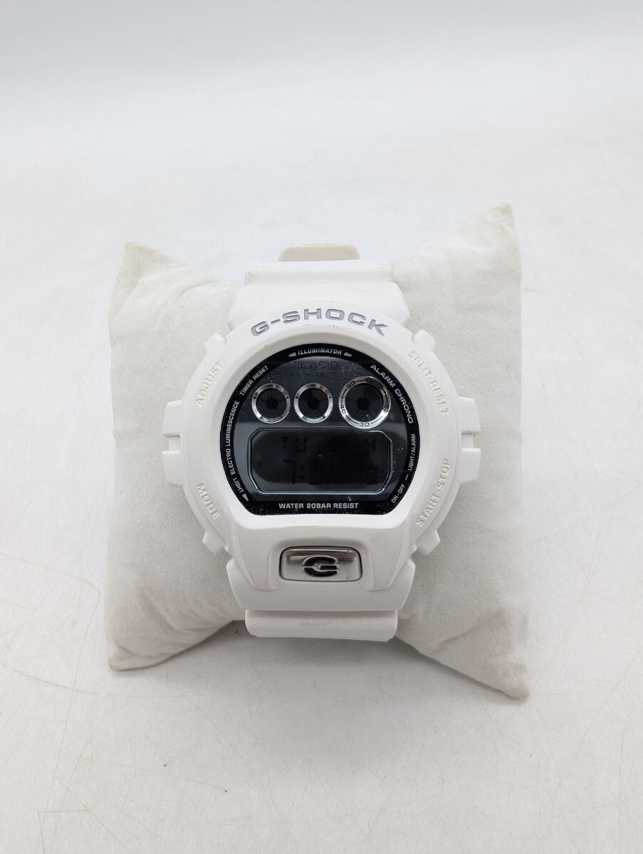 稼働品 G-SHOCK G-ショック Metallic Dial Series メタリックダイアルシリーズ DW-6900MR-7JF CASIO カシオ WHITE ホワイト 白色 腕時計