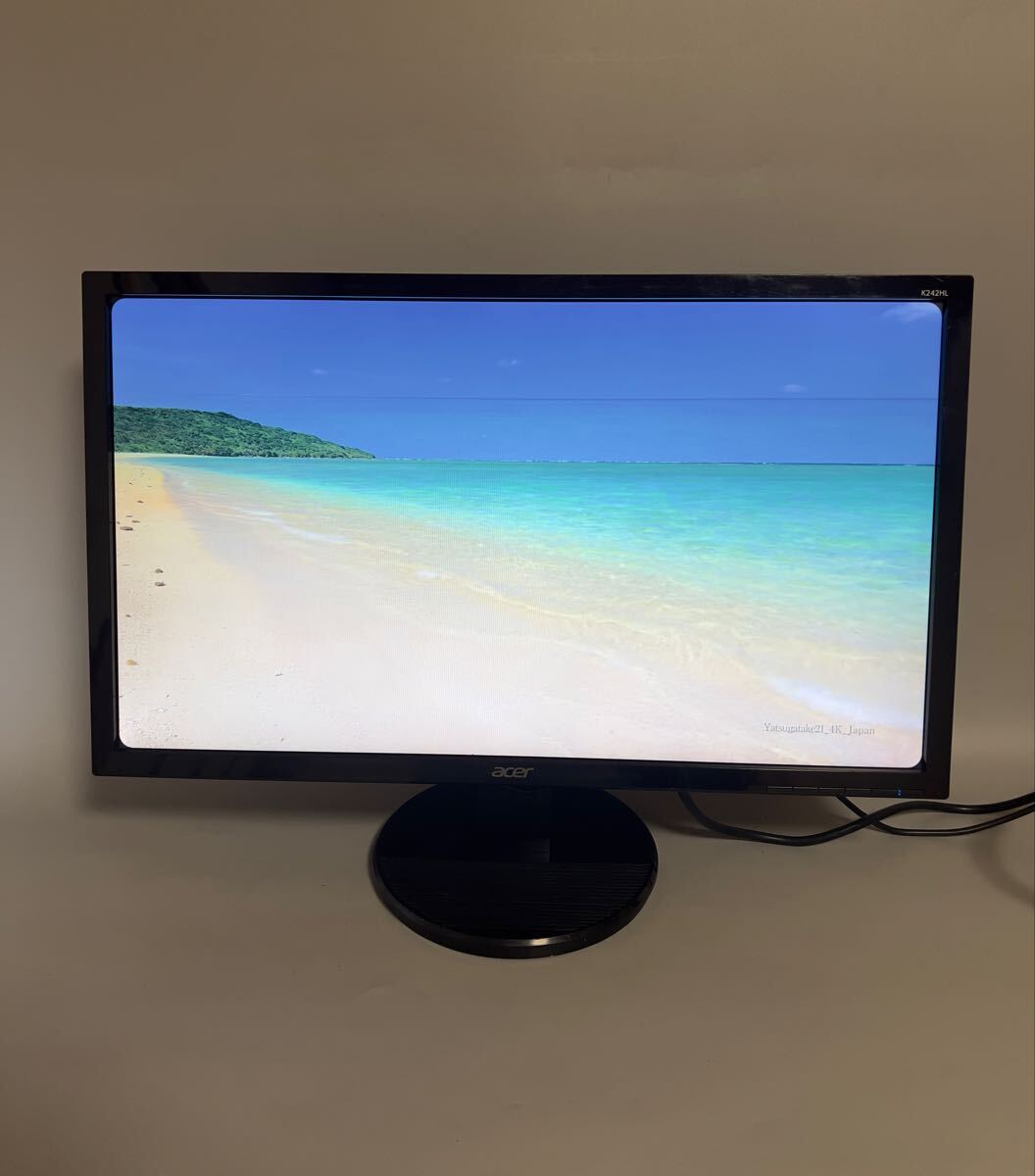 Acer K242HL bid 23.6型 FullHD HDMI/DVI/VGA 動作確認済