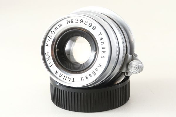 希少品 Tanaka Kogaku TANAR 5cm F/3.5 田中光学 Leica Lマウントレンズ 単焦点 オールドレンズ