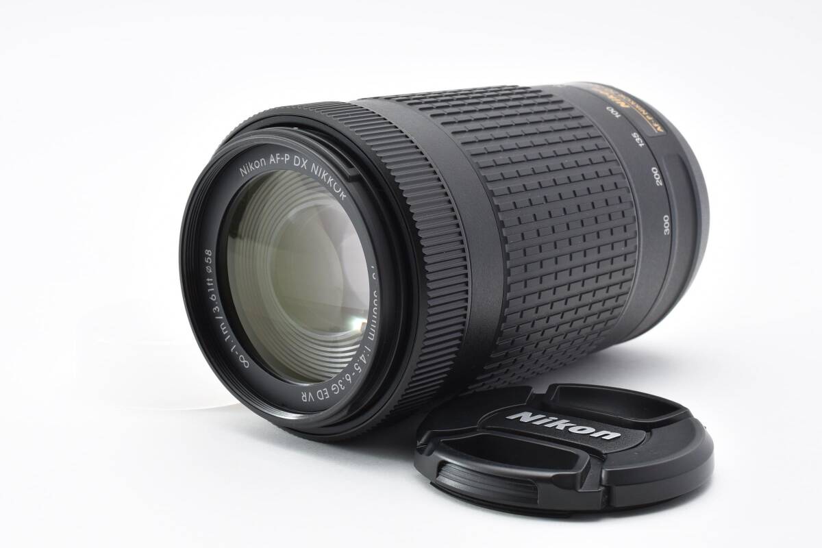 ★極上品★ Nikon AF-P DX NIKKOR 70-300mm F4.5-6.3G ED VR ニコン デジタル一眼レフカメラ 望遠レンズ #3287