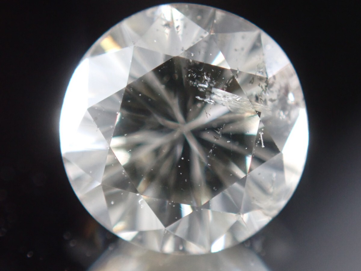 １円最低落札価格なし!　天然ダイヤモンド　CGLソーティング付き　D0.524ct ルース 裸石 NATURAL DIAMOND