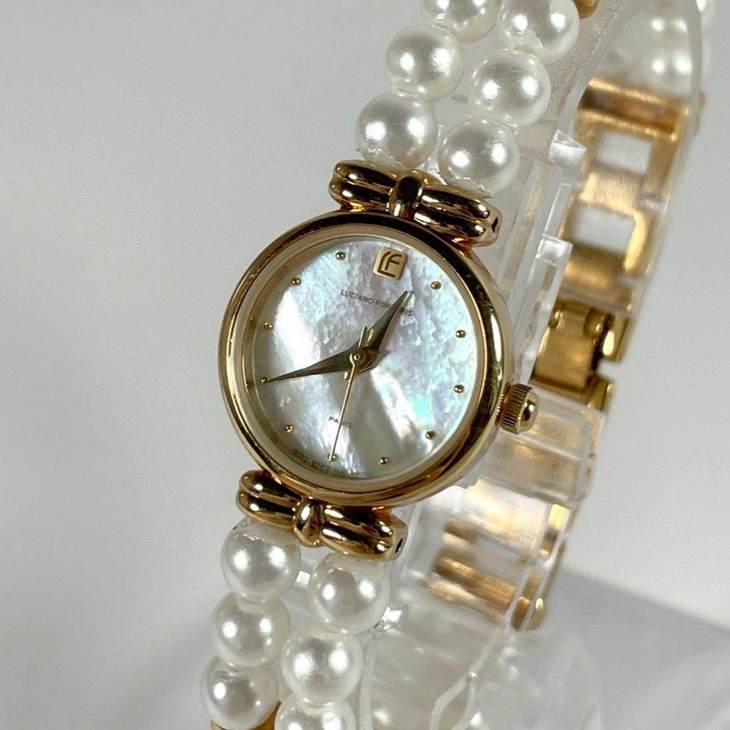 CITIZEN luciano シェル ルチアーノ 腕時計 稼働 クォーツ　１円　現状品　