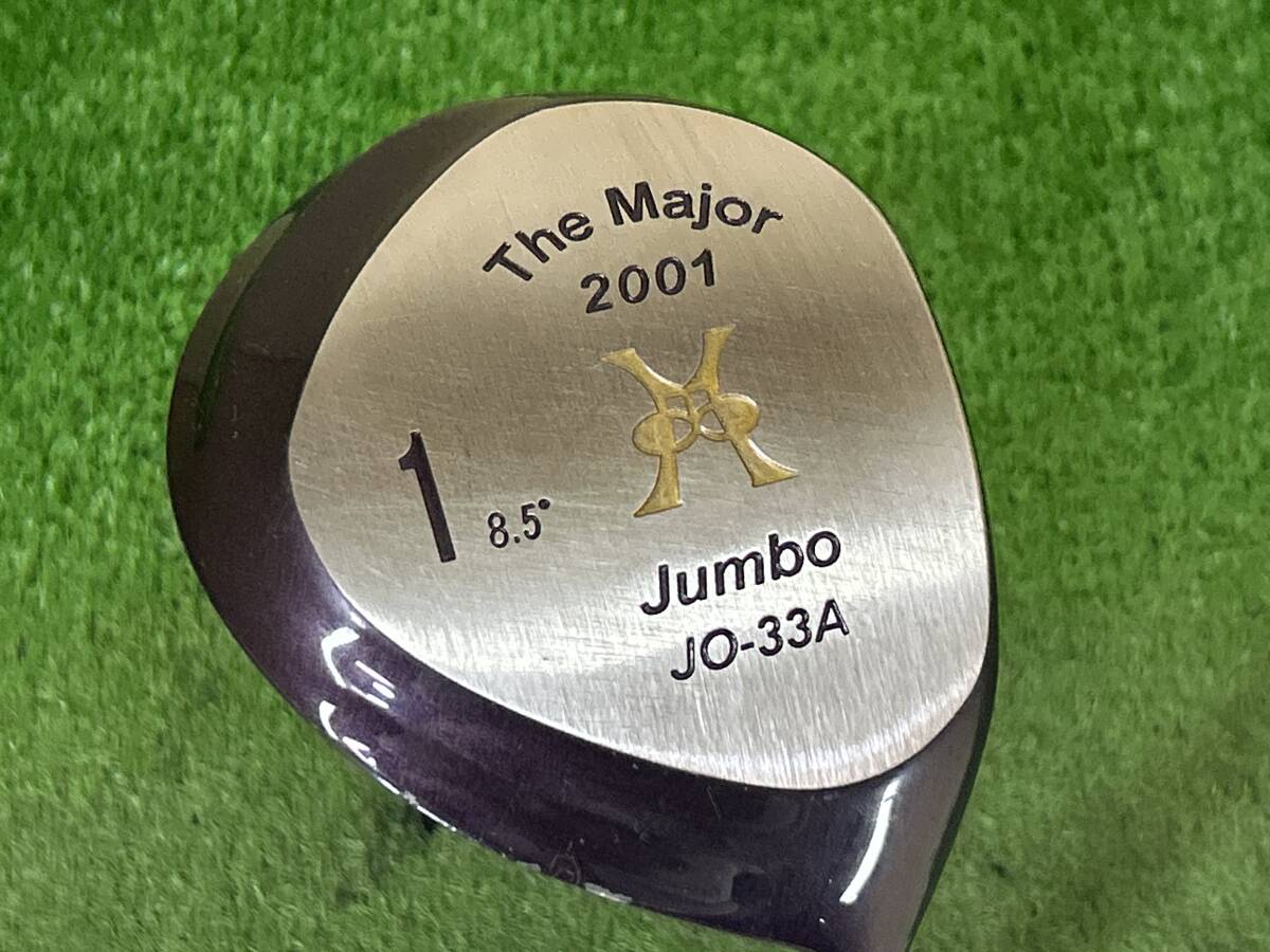 【希少ロフト】BRIDGESTONE ブリヂストン The Major2001 Jumbo JO-33A ジャンボ尾崎 8.5度 純正カーボンシャフト フレックスS