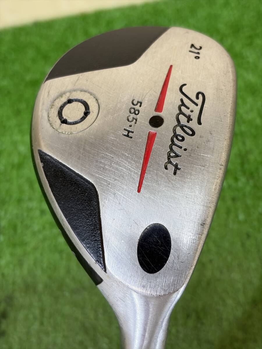 【名器】Titleist　585・H　タイトリスト　21度　ユーティリティー　DynamicGold　