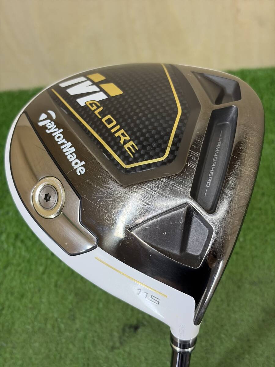 【優しく捕まる！訳有】TaylorMade　M　GLOIRE　11.5度　純正シャフト　Fujikura　Speeder　フレックスR　テーラーメイド　エムグローレ　