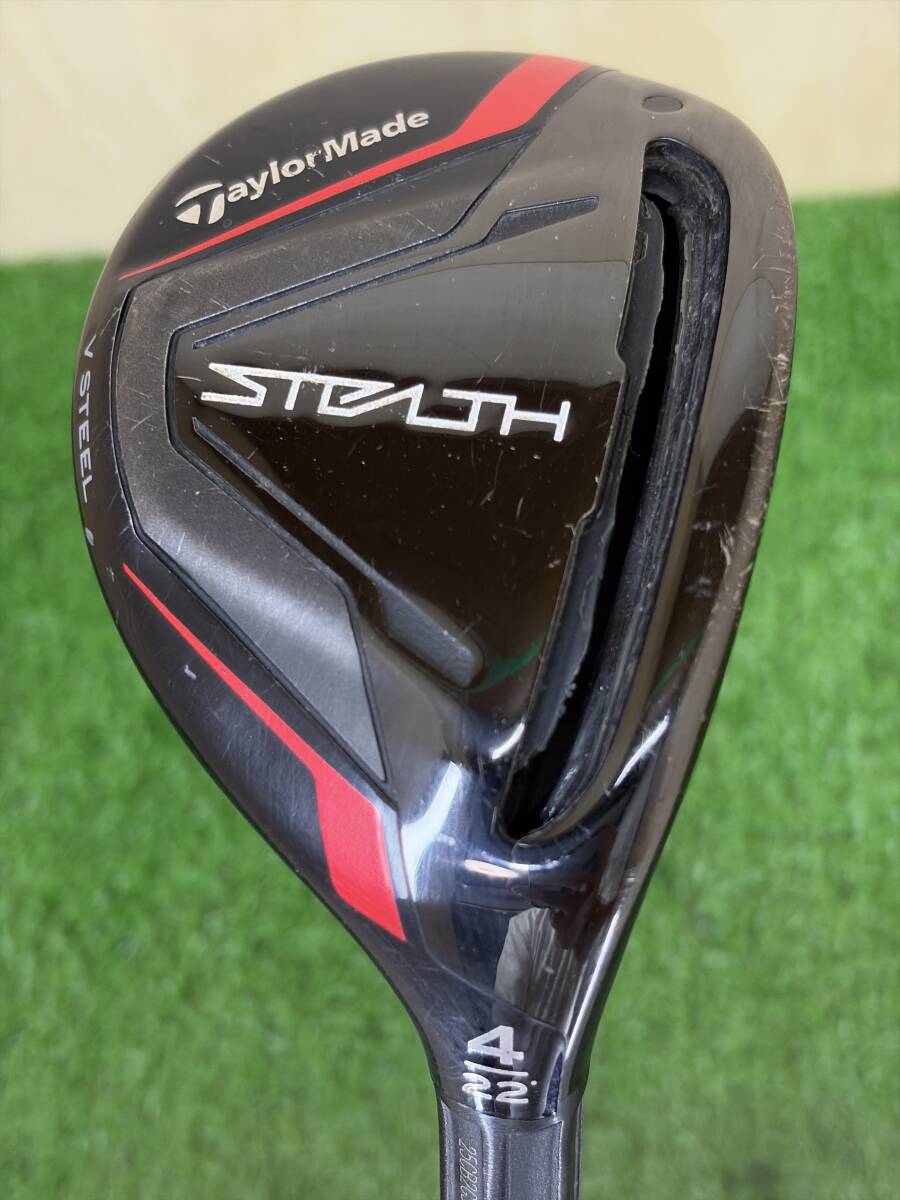 【人気モデル/訳有】TaylorMade　STEALTH　4番　22度　純正シャフト　KBS85　フレックスS　テーラーメイド　ステルス　