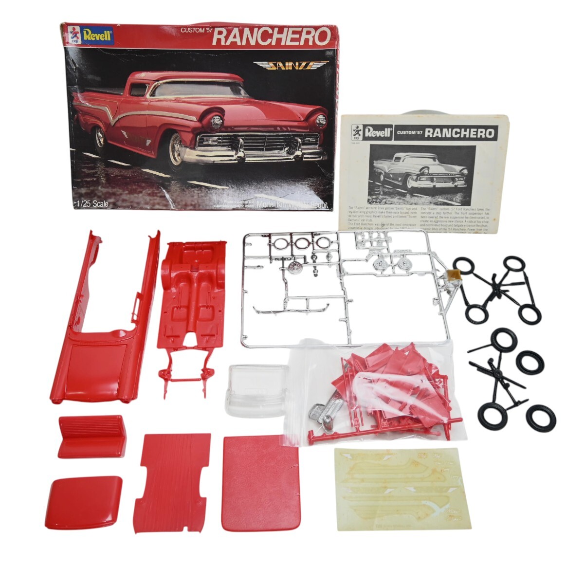 1000円～ Revell 1/25 CUSTOM '57 RANCHERO SAINTZ レベル カスタム ランチェロ S2607-s055