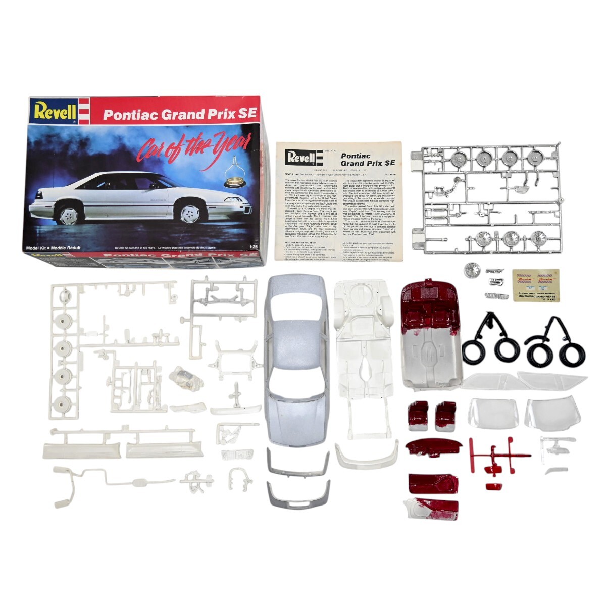 1000円～ ジャンク Revell 1/25 Pontiac Grand Prix SE レベル ポンティアック グランプリ SE プラモデル T2607-s052