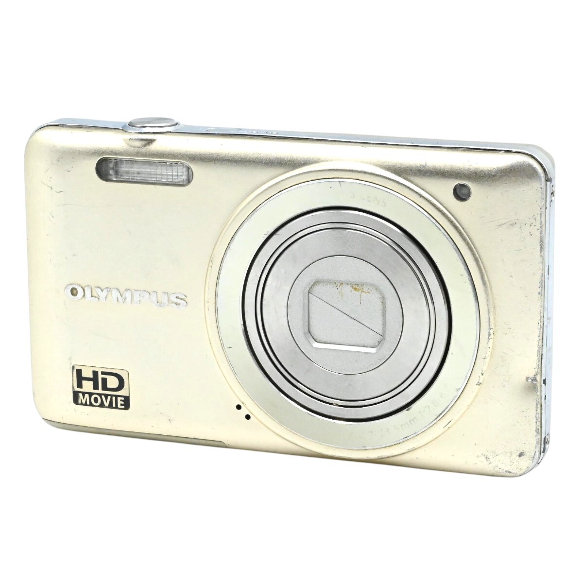 1000円～ ジャンク OLYMPUS オリンパス VG-145 コンパクトデジタルカメラ 14MP 光学5倍ズーム シャンパンゴールド K2607-t033