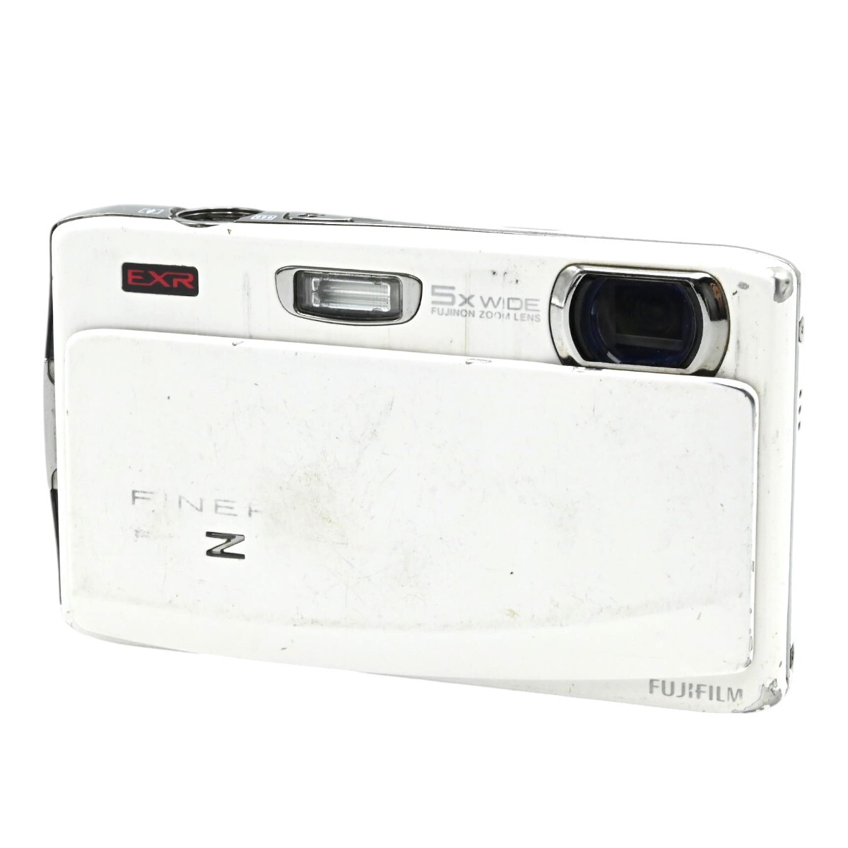 1000円～ ジャンク FUJIFILM 富士フイルム FinePix Z900EXR コンパクトデジタルカメラ 16MP 光学5倍 ホワイト K2607-t036