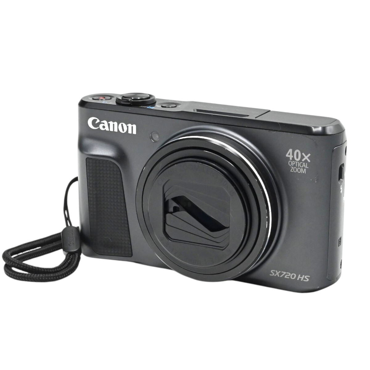 1円～ ジャンク Canon キャノン PowerShot SX720 HS コンパクトデジタルカメラ 20.3MP 光学40倍ズーム ブラック K2607-t044