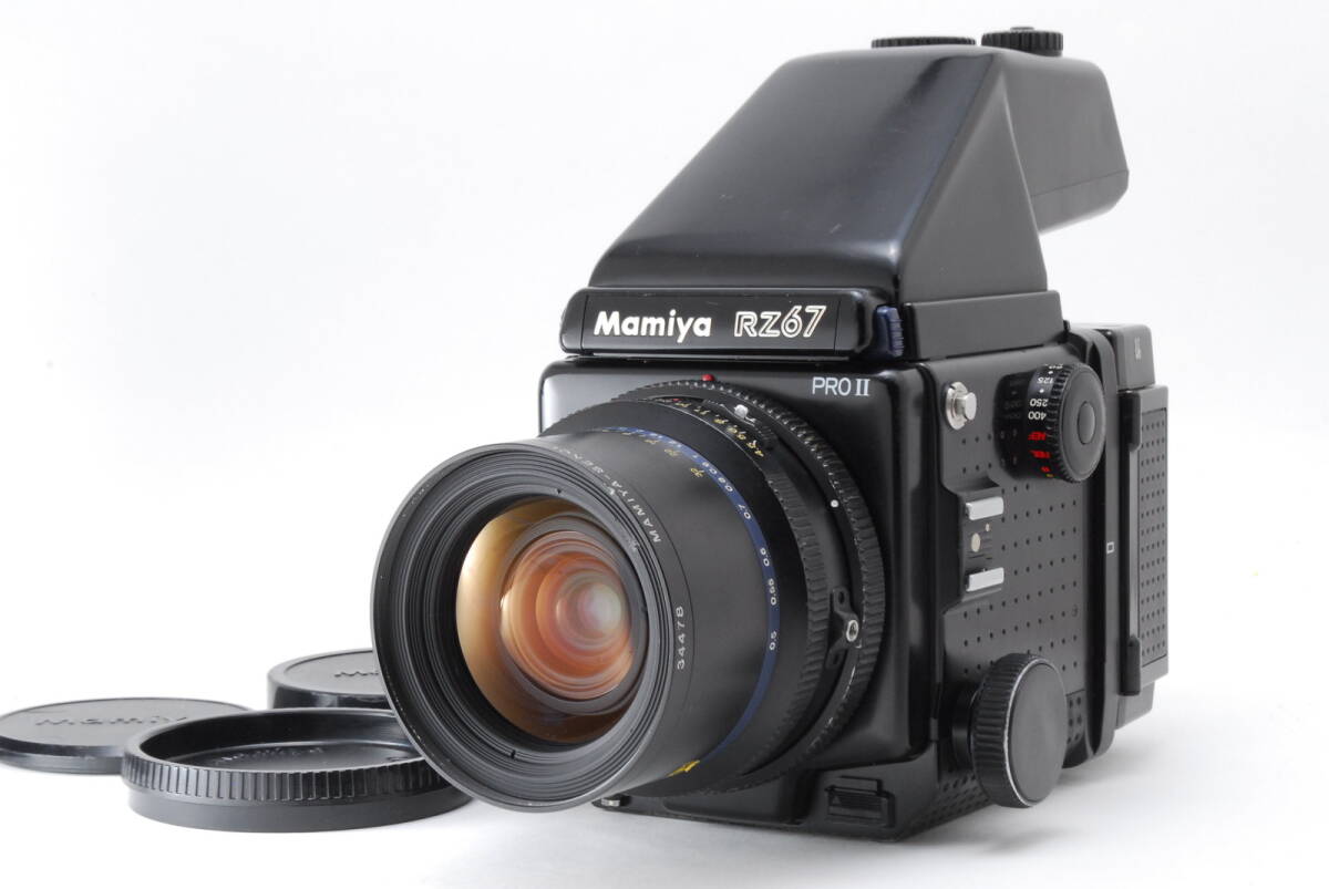 マミヤ Mamiya RZ67 Professional II Sekor Z 50mm F4.5 W 120フィルムバッグ AEプリズムファインダー 