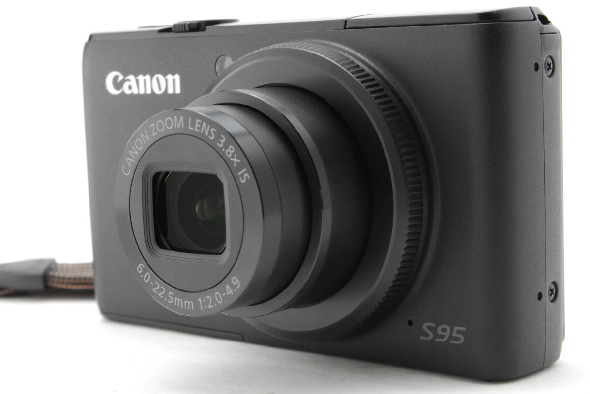 【極上品】 キャノン Canon PowerShot S95 ブラック コンパクトデジタルカメラ
