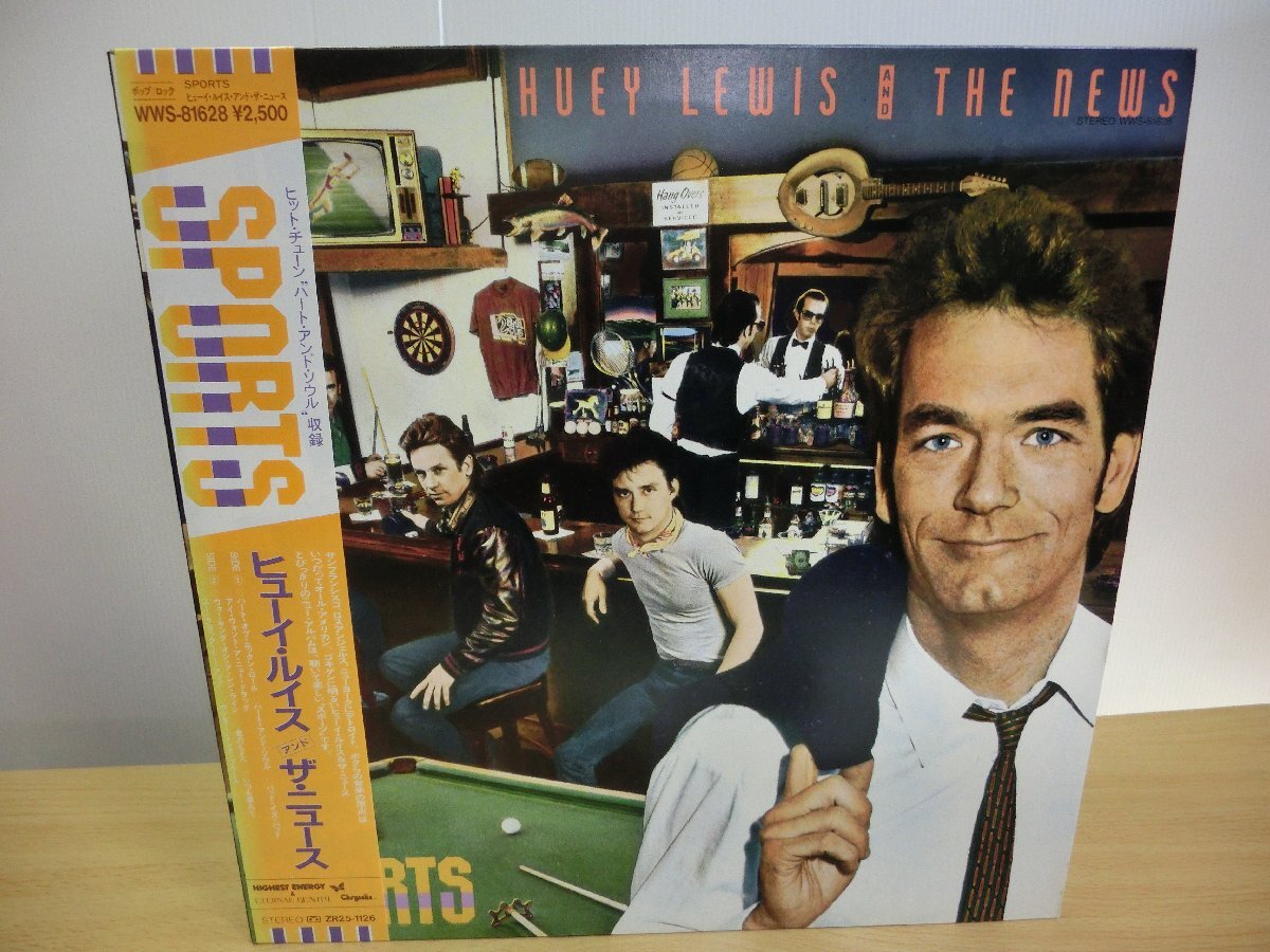 《ＬＰレコード》Huey Lewis & The News / SPORTS