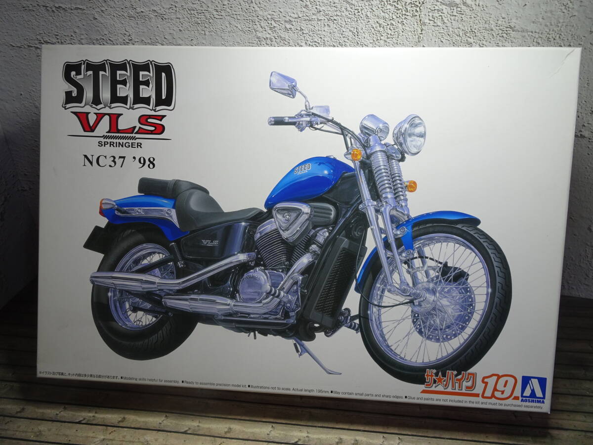 アオシマ 1/12 ホンダ NC37 スティード VLS 1998 ザ・バイクNo.19 プラモデル